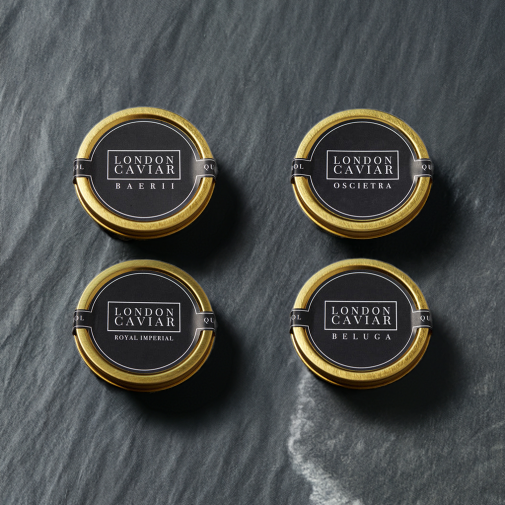 Caviar Tasting Selection with Beluga