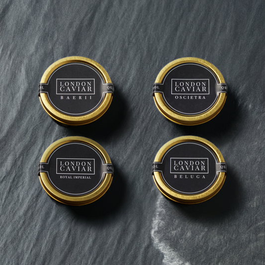 Caviar Tasting Selection with Beluga