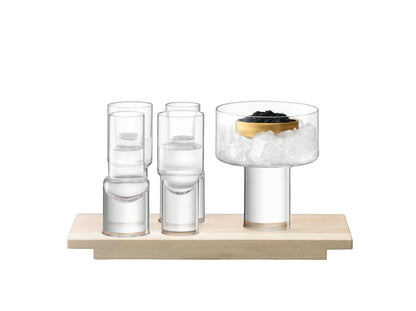 LSA Vodka & Caviar Serving Set